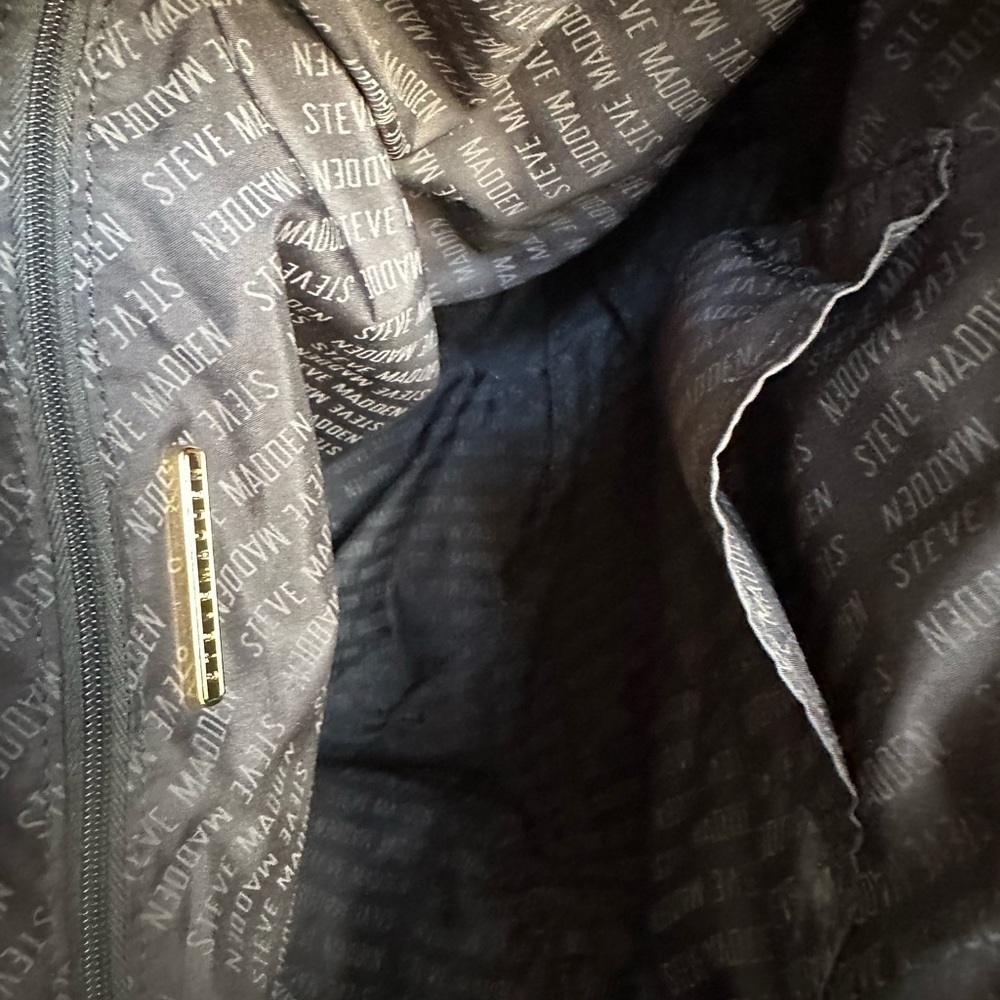 Steve Madden NWOT Nylon Army Green Backpack - Picture 8 of 10